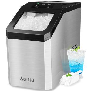 Aeitto WBJ15NC 55lbs/Day Nugget Ice Maker Countertop