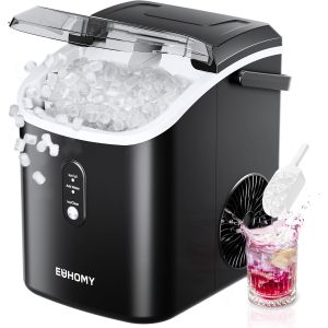 EUHOMY IM-12S-HM Portable Ice Maker with Handle